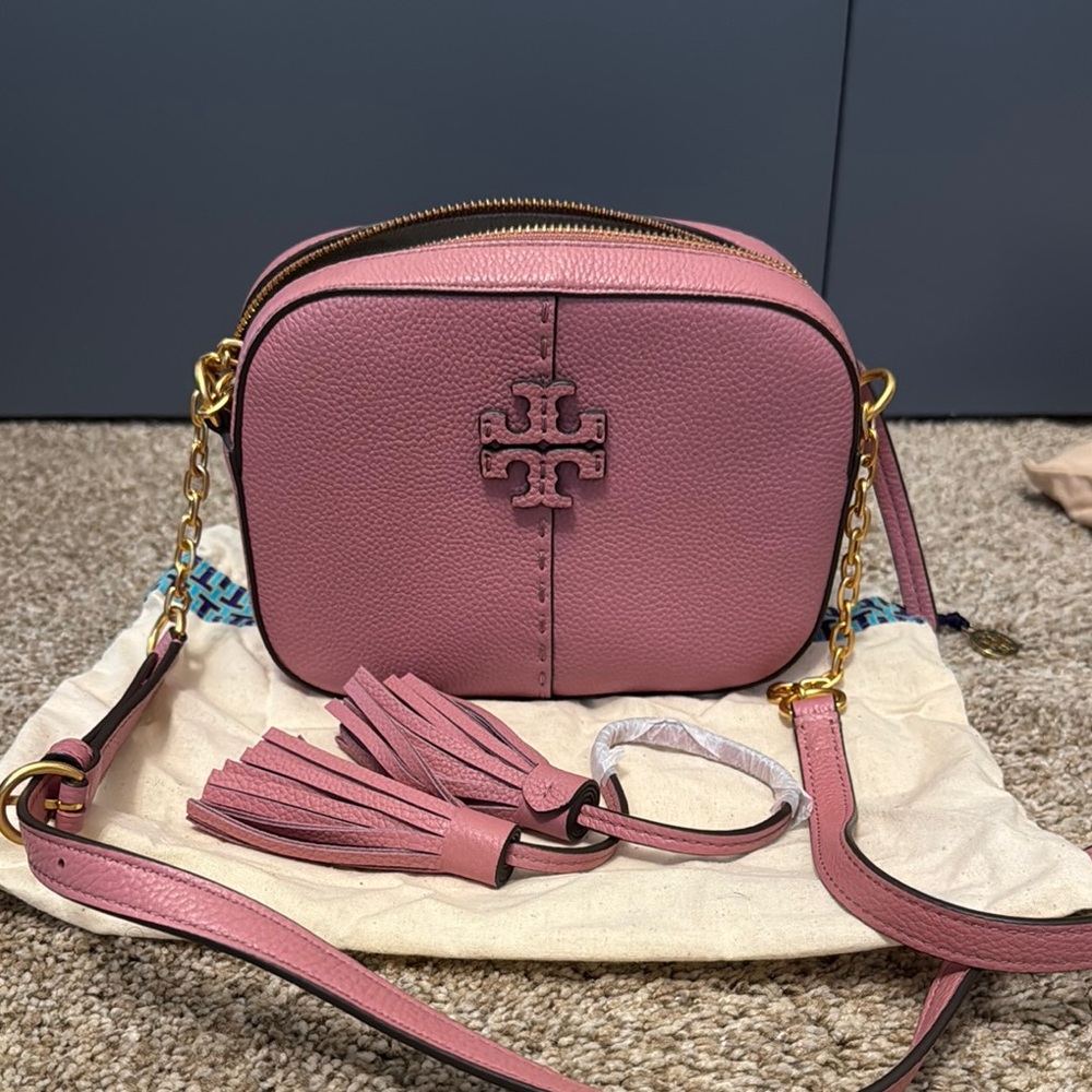 Tory Burch Pink Crossbody Bag